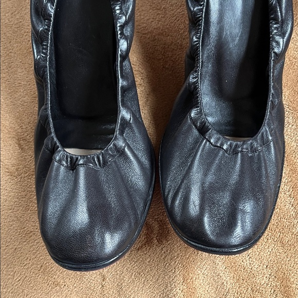 Christian Louboutin Black Leather Kitten Heels - Picture 10 of 13